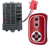 RX74-1 24VCE/FC Control remoto y placa base Ride on Juguetes para niños Red Special Socket Controller Control Box Accesorios para niños Coches Piezas de repuesto RX74 Weelye 24V Ride on Toys para