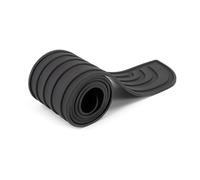 RXBBDL Protector de Parachoques Trasero para Audi S4 B6 B5 Sedan Limousine 8E2 8D/8D2 1997-2006 Protector Paragolpes Coche de Goma Protector Puerta Umbral,Black-7 * 90cm