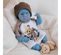 RXDOLL Avatar Reborn - Muñecas de silicona de cuerpo completo de vinilo para niña de 20 pulgadas, realista, recién nacida, despierta, muñecas de bebé recién nacidas que se ven reales hechas a mano