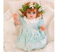 RXDOLL Mini bebé renacido Realista 12 Pulgadas 26 cm Cuerpo de Tela Blanda Artesanal 3D Piel Peluda, Parece una Postura Realista en la Vida Real Regalo de Juguete Beibei recién Nacido 3%
