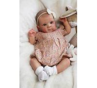 RXDOLL Muñecas Bebe Reborn Niña, Reborn Silicona Cuerpo Complet 45CM Muñeca Bebe Re Born Realista, Bébé Reborñ Silicona Cuerpo Completo, Juguetes de Navidad