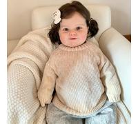 RXDOLL Muñecas de silicona Reborn de 20 pulgadas, muñeca de vinilo de cuerpo completo, muñecas realistas recién nacidas que se ven reales, muñeca de bebé recién nacida realista anatómicamente correcta