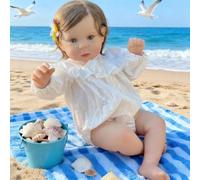 RXDOLL Muñecas realistas Bebé recién Nacida 20 Pulgadas Dulces muñecas realistas Reborn Que parecen bebés de Verdad Muñecas de Tela Suave Muñeca Reborn con Peso y Accesorios de Juguete