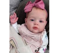 RXDOLL Muñecas realistas de bebé Reborn de 20 pulgadas, cuerpo de tela suave, muñeca de bebé que parece una muñeca de bebé de la vida real, extremidades articulables, regalo para niños