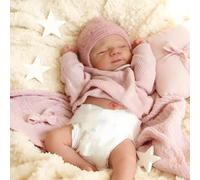 RXDOLL Muñecas realistas de silicona completa para niñas, muñecas de bebé Reborn de 18 pulgadas, muñeca de silicona de cuerpo completo, muñeca anatómicamente correcta, muñeca recién nacida realista