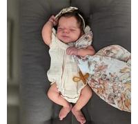 RXDOLL Muñecas realistas Reborn de silicona de cuerpo completo de 18 pulgadas, muñecas de bebé anatómicamente correctas que se ven de la vida real, muñeca de vinilo de cuerpo completo, bebés recién
