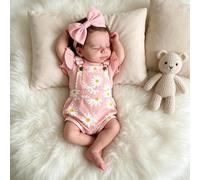 RXDOLL Muñecas realistas Reborn de silicona de cuerpo completo de vinilo de niña de 18 pulgadas, muñecas anatómicamente correctas que parecen la vida real, muñeca de bebé recién nacido, juguete