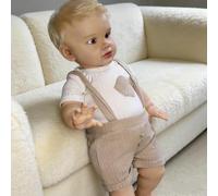 RXDOLL Muñecas Reborn de gran tamaño para niños pequeños Pippa, muñeca de bebé realista de 26 pulgadas, muñeca de bebé realista de silicona suave, muñecas de bebé de la vida real, extremidades de