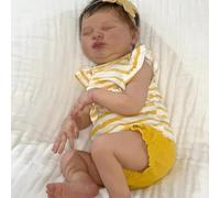 RXDOLL Real Life Reborn Baby Dolls - Muñeca de silicona de cuerpo completo de vinilo para niña, 20 pulgadas, anatómicamente correctas, muñecas de bebé recién nacidas, muñeca realista para bebés recién
