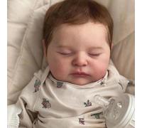 RXDOLL Reborn Baby Dolls - Muñeca de bebé de tela con cuerpo de vinilo de 20 pulgadas, muñeca realista de bebé recién nacido que se ve de la vida real, muñecas de bebé con peso y peso realista, regalo