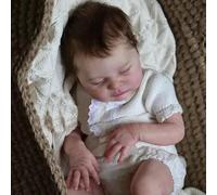RXDOLL Reborn - Muñecas de bebé con cuerpo de tela suave de 20 pulgadas, hechas a mano, realistas muñecas de bebé que parecen bebés recién nacidos de la vida real con juguete de alimentación, regalos
