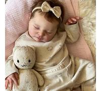 RXDOLL Reborn - Muñecas de silicona de cuerpo completo de 20 pulgadas, muñeca realista recién nacida, lavable y realista, muñeca de bebé de silicona para niños de 3 años o coleccionistas