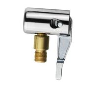 Rxgiasup Adaptador de boquilla para neumáticos, válvula de inflado de neumáticos, conexión de portabrocas de inflado rápido, adaptador de alimentación de bombas, accesorio para válvula de inflado de