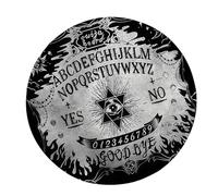 Rxgiasup Alfombrilla de ratón con diseño de péndulos de astrología, diseño de ojos, adivinaciones, péndulos radiestesicos, ceremonia para decoración de escritorio, tarots, mantel de goma