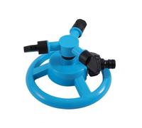 Rxgiasup Aspersor de plástico pesado para jardín, instalación rápida, 360 grados, para riego uniforme, regulable