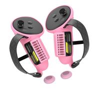 Rxgiasup Carcasa de silicona suave para Quest3S anti arañazos y beneficios antidesgaste para cubiertas protectoras inmersivas