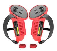 Rxgiasup Carcasa de silicona suave para Quest3S anti arañazos y beneficios antidesgaste para cubiertas protectoras inmersivas