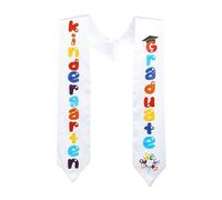 Rxgiasup Cinturón de graduación para niños, bufanda de satén modificable, respetuoso con el medio ambiente, sustancia segura para premios escolares, festividades familiares, ceremonias de graduación