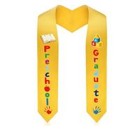 Rxgiasup Cinturón de graduación para niños, bufanda de satén modificable, respetuoso con el medio ambiente, sustancia segura para premios escolares, festividades familiares, ceremonias de graduación