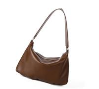[Rxgiasup] Elegante textura de cuero PU asa superior bolsa de contorno eficiente decoración perfecta para el trabajo reunión asunto social simple bolso de mano de arquitecto, Coffee