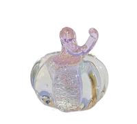 Rxgiasup Figura de Halloween de cristal brillante Objeto decorativo para repisas de chimenea, estanterías, regalo coleccionable, regalo único, arte de vidrio