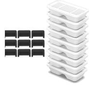 Rxgiasup Filtros de repuesto y esponjas para gatos automáticos fuente de agua alimentada por batería para mascotas dispensador de agua accesorios económicos paquete de filtro para mascotas