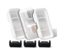 Rxgiasup Filtros de repuesto y esponjas para gatos automáticos fuente de agua alimentada por batería para mascotas dispensador de agua accesorios económicos paquete de filtro para mascotas
