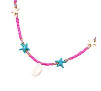 Rxgiasup Gargantilla de concha natural de moda, ideal para vacaciones en la playa e ideas de regalos únicos, estilos de accesorios, One Size, como se describe, como se describe