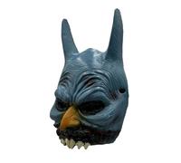 Rxgiasup Halloween demonios diablo terror monstruos fiesta cosplay para bailes de máscaras, casas embrujadas, decoraciones para hombres y mujeres, accesorios de disfraces, decoración de la casa