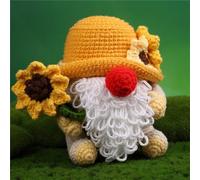 Rxgiasup Juego de manualidades de ganchillo, juegos de Navidad, incluye hilo de gancho, líneas de hilo de ganchillo, accesorios para principiantes y niños, bolsas de punto con agujeros, hilo todo en