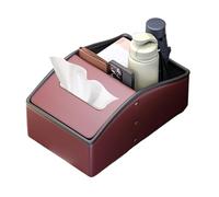 Rxgiasup Práctico organizador de reposabrazos de coche con mucho espacio actualizaciones de la caja de almacenamiento de reposabrazos del coche para el camino diario al trabajo y gran uso del espacio