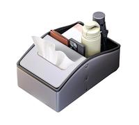 Rxgiasup Práctico organizador de reposabrazos de coche con mucho espacio actualizaciones de la caja de almacenamiento de reposabrazos del coche para el camino diario al trabajo y gran uso del espacio