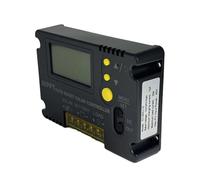 Rxgiasup Regulador de carga solar MPPT de doble potencial, 12 V, 24 V, ajuste automático, resistencia de falsificación, gestión de energía externa permanente, gestor de tarifas solares, fácil