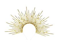 [Rxgiasup] Unisex Punksnake Aro para el Cabello Cinta Artística Gorras Oscuras para Conciertos de Rock y Sombrero Místico