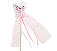 Rxgiasup Varita de hadas de los dientes para niños, tela no tejida suave, decoración de fiesta de Halloween, accesorio de escenario, varita de hadas de dientes de Halloween, tela no tejida, disfraz