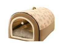 RXJMKCZ Big Dog Kennel - Estera cálida for casa de Perro de Invierno, Cama for Perro Lavable Desmontable, Tienda de campaña for Dormir Profundo for Perros medianos y Grandes(1,M)