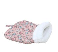 RXJMKCZ Saco de Dormir cálido for Mascotas de otoño e Invierno, Nido de Gato de Lana de Cordero, Ropa de Cama semicerrada for Perros y Gatos(Pink Trojan Horse)