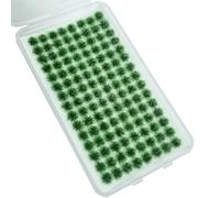 RXKFIGX 120 PCS Mechones de Hierba Mini Mechones Modelo de Terreno Modelo de mechón Hierba Estática Hierba Escenografía Modelo para la decoración de DIY Terreno Tren y paisajes ferroviarios