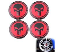 RXKFIGX 4 Piezas Tapacubos Centrales Llantas Tapas de Rueda de Centro Universal Tapas De Rueda Aluminio Tapas Centrales Utilizados para 56mm Reemplazar Tapacubos Viejos y Dañados