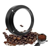 RXKFIGX Anillo Dosificador de Café Universal 51 mm Embudo Dosificador Espresso Magnético Anillo Dosificador Cafe Anillo Dosificador de Café de Aluminio para Preparación de Café