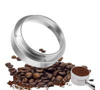 RXKFIGX Anillo Dosificador de Café Universal 51 mm Embudo Dosificador Espresso Magnético Anillo Dosificador Cafe Anillo Dosificador de Café de Aluminio para Preparación de Café