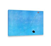 RXNHGJDS Joan Miró ImpresióN Sobre Lienzo Blue III Cuadros Famosos en Lienzo Reproducciones de Arte de Pared Para Decoracion Salon Dormitorio55x40cm(22x16in) Sin marco