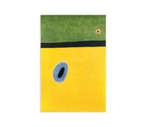 RXNHGJDS Laminas de Joan Miro Cuadros de Pintores Famosos Pintura Sobre Lienzo,Rodeado de marco de madera de teca en azul.,Poster Surrealismo Cuadro Moderno Salon60x40cm(24x16in) Sin marco