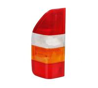 RXRJSU Coche Reflector Para Benz Para Sprinter 1995-2006 Freno Para Parachoques Trasero Lámpara Parada Luz Señal Giro Sin Bombilla Cubierta Trasera(A Style-Left)