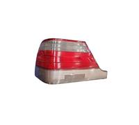 RXRJSU Coche Reflector Para Benz W140 S280 S320 S350 S500 S600 1991 1992 1993 1994 1995-1998 Luz Trasera De Frenos Lámpara Parada Coche Sin Bombilla(1PC Left Side)