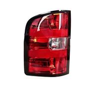 RXRJSU Coche Reflector Para Chevrolet Para Silverado 1500 2500 3500 2007 2008 2009 2010-2013 Luz Trasera De Freno Coche Lámpara Marcha Atrás(Negro Izquierda)