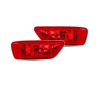 RXRJSU Coche Reflector Para Dodge Para Viaje 2011 2012 2013 2014 2015 2016 Reflector Parachoques Trasero Rojo Luz Freno Antiniebla LED 57010716AC 57010717AC(Left and Right)