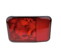 RXRJSU Coche Reflector Para Jeep Para Wrangler 2007-2018 Carcasa De Lámpara Sin Bombilla Luces Advertencia 1 Pieza Luz Antiniebla Parachoques Trasero(Izquierda)