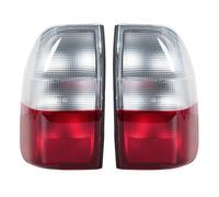 RXRJSU Coche Reflector Para Mitsubishi Para Triton MK Series 1995 1996-2006 L200 Mk4 Lámpara Freno Marcha Atrás Señal Giro Sin Bombilla Luz Trasera Coche(1 par)