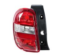 RXRJSU Coche Reflector Para Nissan March 2010 2011-2016, Freno Parachoques Trasero, Parada, Cubierta Lámpara Señal Giro Inverso Sin Bombilla, Luz Trasera(1pc left)